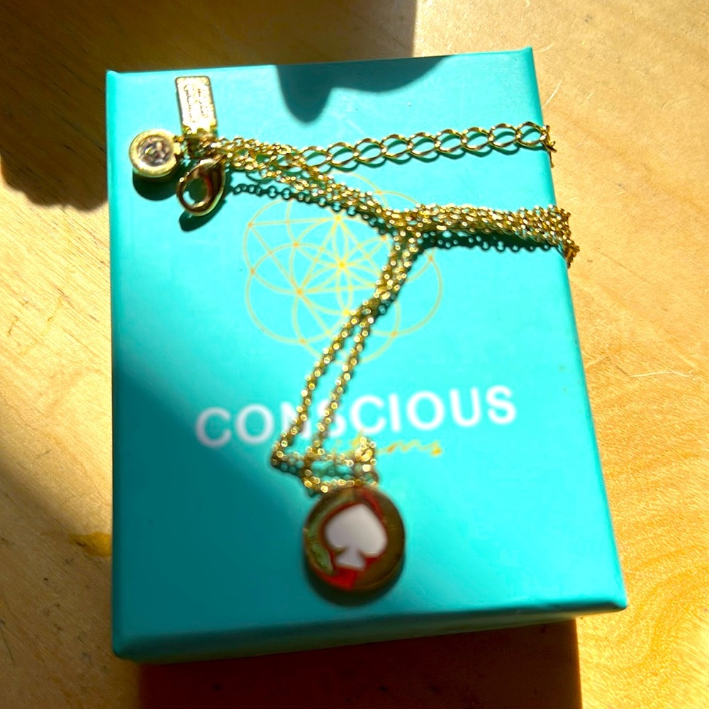 Kate Spade necklace.